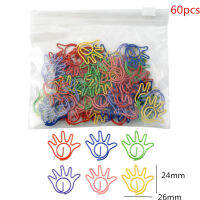 50pcsbox Music Note Shaped Clips Decorative Colorful Decor For Office Stationery Paper Clip