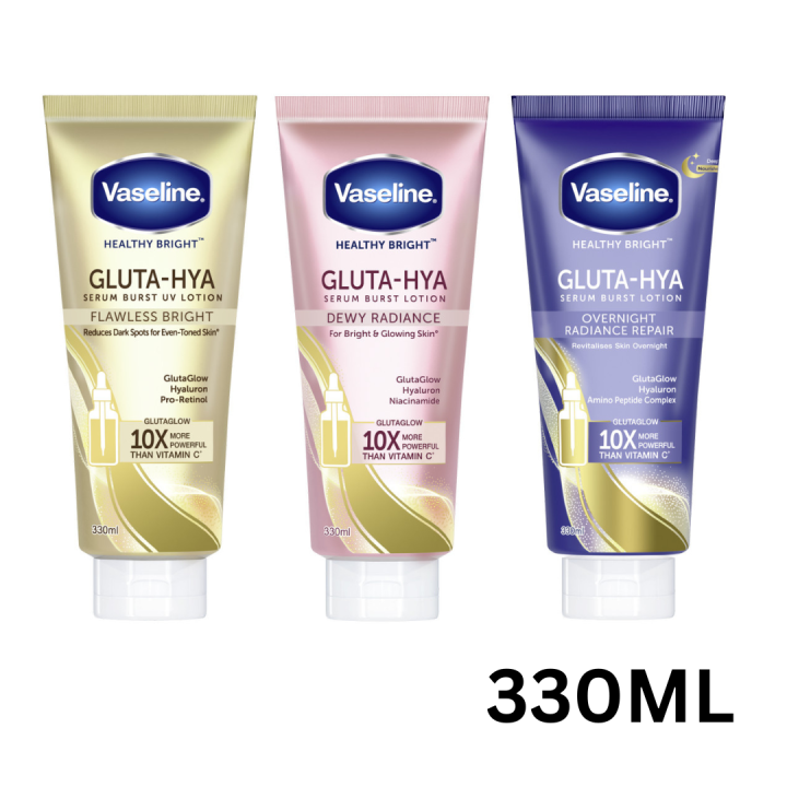 Vaseline Gluta Hya 330ML Original Body Lotion Serum Lazada Indonesia