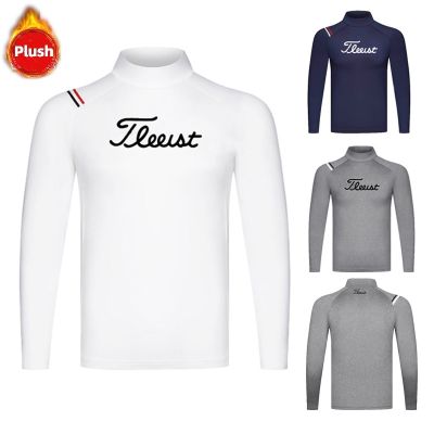 ★New★ [Titleist] เสื้อกันหนาวแขนยาวลําลอง คอกลม แฟชั่นฤดูใบไม้ผลิ และฤดูใบไม้ร่วง สําหรับผู้ชาย