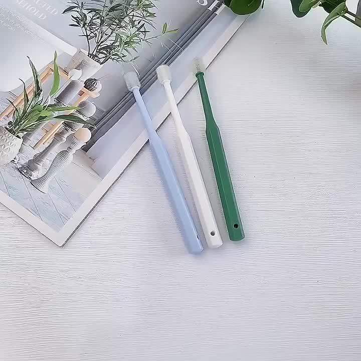 Pihuiu cat toothbrush super soft nylon bristles tooth brush 360 degree oral cleaning & face