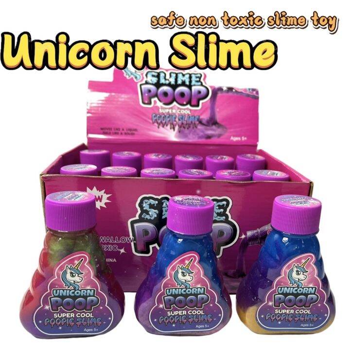 Unicorn poop Slime toys New style slime Safe and non-toxic slime toy ...