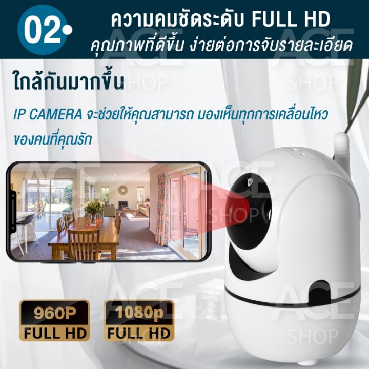 ราคาถูกที่สุด-ลดราคา30-กล้องวงจรปิด-การจับภาพเคลื่อนไหวตัวเอง-ip-camera-กล้องวงจรปิด-960p-รุ่น-4219-ดูผ่านมือถือได้-app-ycc365-ของขวัญ-sale