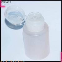 POPART 120ml ใหม่ เครื่องจ่าย ชัดเจน พื้นที่จัดเก็บ ภาชนะของเหลว กด ปั๊ม ขวดเปล่า