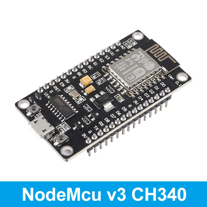 【Fast Delivery】NodeMCU V3 ESP8266 ESP-12E Arduino CH340 WiFi Board ...