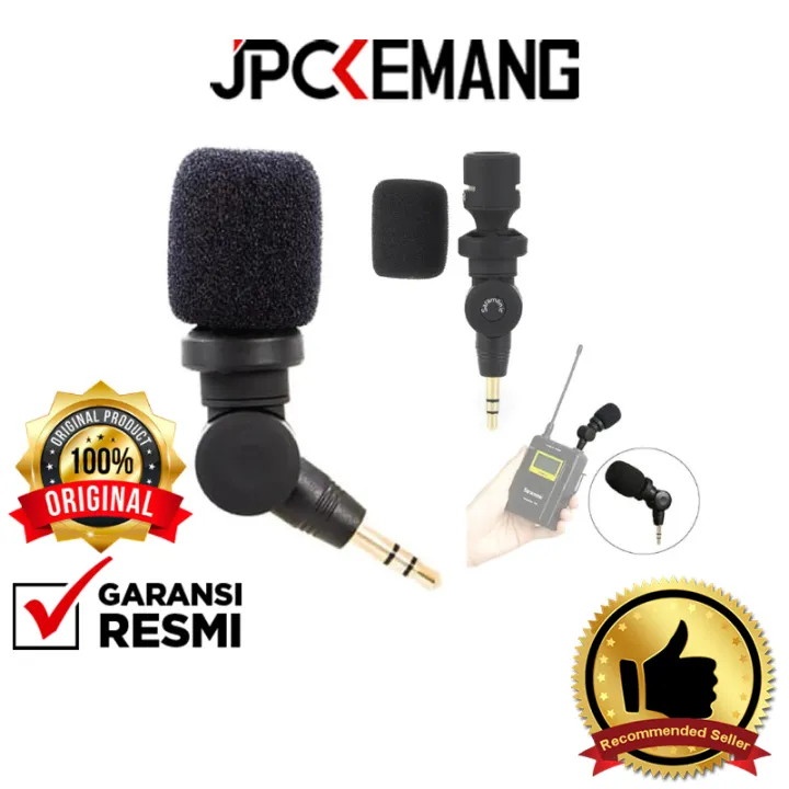 Saramonic SR-XM1 Saramonic SR XM1 3.5mm Omnidirectional Microphone for DSLR Mirrorless jpckemang ORIGINAL