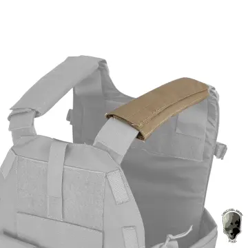 Laser Cutting Tactical Vest Shoulder Strap Pads Outdoor Backpack Breathable  Mesh Cushion Shoulder Pad For Hunting Vest -EPROLO