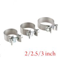 1PCS 2/2.5/3 inch Stainless Steel Hose Clamps T Bolt Exhaust Pipe Clip Sealing Welding Car Clip Repair Tool Hardware Accessories