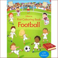 Will be your friend หนังสือ First Colouring Book Football (First Colouring Books) : 9781409597407