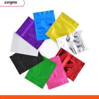 ZONGMA 10/30PCS ใหม่ ที่เก็บของในบ้าน องค์กร กระเป๋าเก็บของ ซีลความร้อน มันเงา ถุงอลูมิเนียมฟอยล์