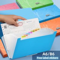 B6 A6 Files Orginizer For Documents Waterproof File Bag File Folder Pocket Expanding Wallet Organ Bag Budget Binder Desk Organiz