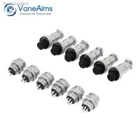 ♣✇◐ GX12 Aviation Connector 2P 3P 4P 5P 6P 7P Fixed Terminal Block Mobile Docking Type Electric Wire Cable Connector Female Male