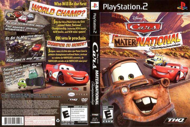 PS2 Disney Pixar Cars Mater National Championship | Lazada