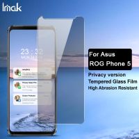 [ขายร้อน]NIQUXI Imak กระจกนิรภัยป้องกันความเป็นส่วนตัวแบบเต็มหน้าจอสำหรับ Asus ROG Phone 5 5 Pro ฟิล์มกันรอยหน้าจอ