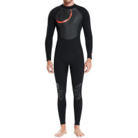 Women Men Neoprene 3mm Wetsuit Scuba Diving Full Suit Rash Guard Black