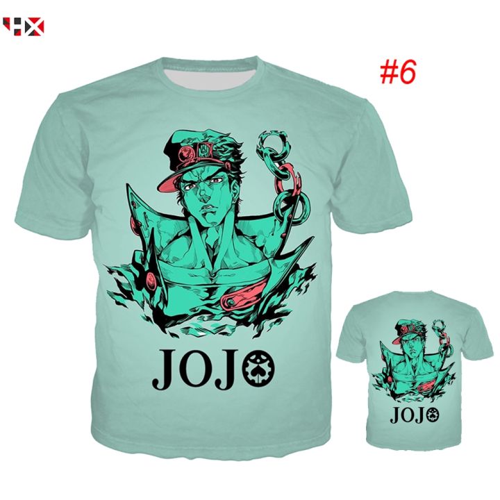 hx-เสื้อยืด-ลายกราฟฟิค-อนิเมะ-jojos-bizarre-adventure-3d-แนวสตรีท-ฮิปฮอป-สำหรับ-unisex