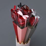 Wenqi 10 chiếc Túi Gói Giấy Gói hoa đơn ngày lễ tình nhân cho đám cưới hoa