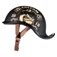 2022 Baseball Cap Helmet Motorcycle Vintage Retro Helmets Summer Open Face Scooter Cruiser Chopper Gangster DS Men Women Kid