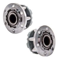 2Pcs ฟรีล้อแบริ่ง Hub สำหรับ Mitsubishi Pajero Triton L200 6สลักเกลียว28 Splines MD886389