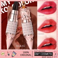 [Ready Stock] AGAG Queens Scepter 3 waterproof lipstick koreaMoisturizer lipstik long lasting３色口红 lipstic otwoo a student style girl wholesale Valentines Daymakeup 6622