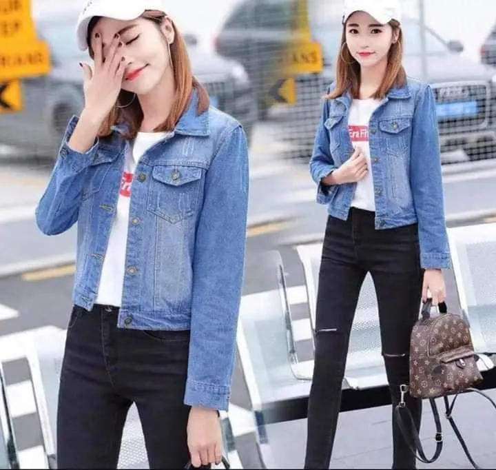 maong jacket lazada