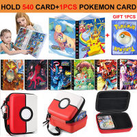 9 Pocket 540 Card Pokemon Album Cards Book Pokémon Holder Binder Anime Playing Game VMAX GX EX Collection Folder Kids Toy Gift