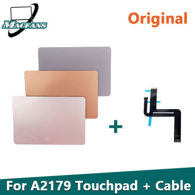 ต้นฉบับใหม่ A2179ทัชแพดพร้อมสายเคเบิลสำหรับ Air 13 "A2179 T rackpad สีเทาเศษไม้สีทอง2020 EMC.3302