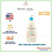 Sữa tắm gội cho bé Aveeno Baby Wash & Shampoo - 532ml
