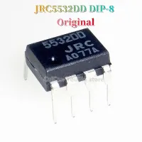 5ชิ้น JRC5532DD ดั้งเดิม DIP-8 NJM5532DD 5532DD JRC DIP8ตัวขยายเสียงแบบคู่ความแม่นยำแบบจุ่มของแท้ใหม่