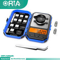 ORIA เครื่องชั่งดิจิตอลขนาดมิลลิกรัม0.001กรัม/ช่วง0.006กรัม-50กรัมที่ถูกต้องมืออาชีพดิจิตอลขนาดมินิ,ขนาดกระเป๋า,20กรัมการสอบเทียบน้ำหนัก,อิเล็กทรอนิกส์สมาร์ทขนาด,6หน่วย,จอแสดงผล LCD Backlit,Tare,ปิดอัตโนมัติ,สแตนเลส (พร้อมสต็อก)