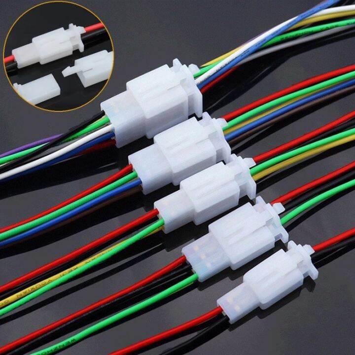 2.8mm Auto Wire Quick Connector 1/2/3/4/6/9 Pin Car Connect Wire Connectors Male and Female Plug ...