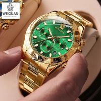 Swiss mechanical watch authentic green water ghosts watch men mens automatic watch male money business brand waterproof calendar ❦✐