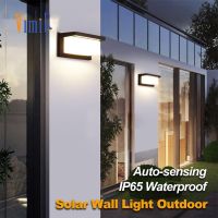 ✶♛ 【Free Shipping】Vimite LED Solar Wall Light Outdoor Waterproof Auto ON/OFF Energy Saving Lamp Garden Light Decor Wall Lamp for Yard Path House Villa Fence White light