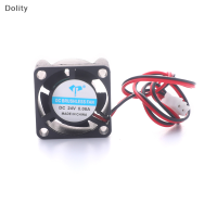 Dolity 12V 25mm MINI Cooling Fan 2510 25x25x10mm 2-PIN DC Small Micro Cooler 2-PACK