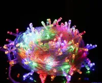Decorative lights, Christmas lights, flashing lights, led, decorative lights, 10 meters, plug in the house lights, waterproof, can be used outdoors, garden decoration lights, shop fronts, various works