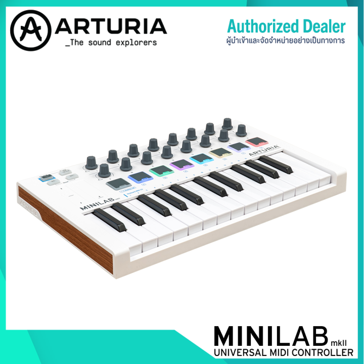 minilab-mkii-arturia-midi-keyboard-ขนาด-25-คีย์-แบบพกพา-พร้อม-software-vst-ในตัว