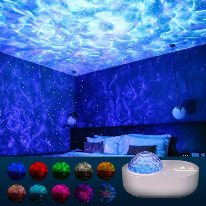 starry-sky-projector-night-light-spaceship-lamp-galaxy-led-projection-lamp-bluetooth-speaker-for-kids-bedroom-home-party-decor