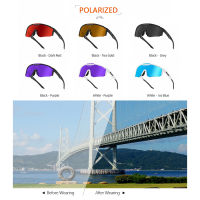 HotS &amp; M Photochromic P Olarized ขี่จักรยานแว่นตา2023ผู้ชายผู้หญิงจักรยานแว่นตากีฬา MTB จักรยานแว่นตาวิ่งขี่แว่นกันแดด