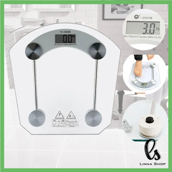 Premium Bathroom Scale, Highly Accurate Digital Bathroom Body Scale