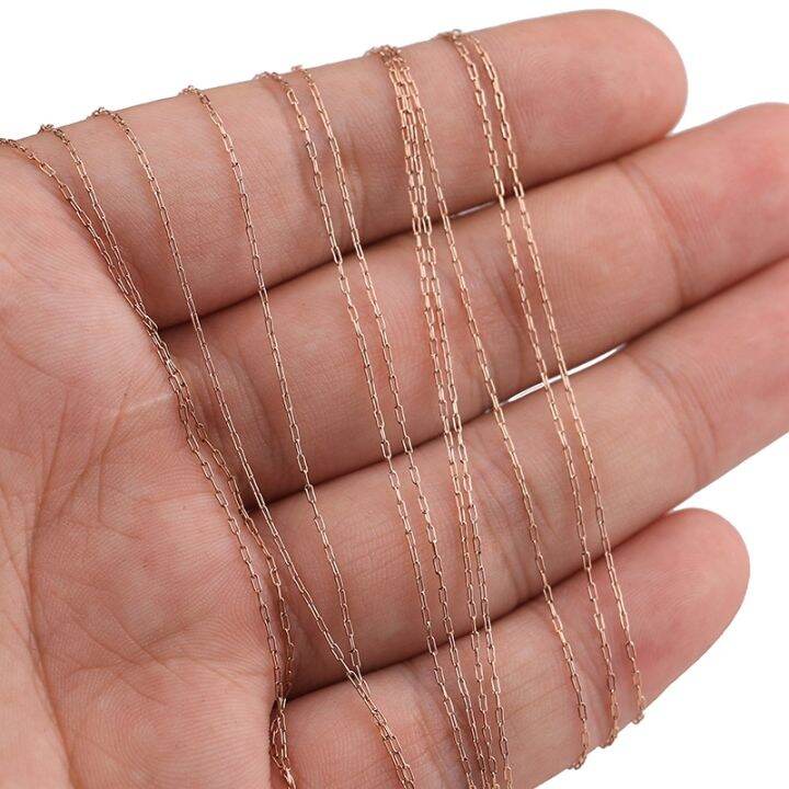 cw-2m-rose-gold-necklace-chain-0-25mm-thin-beading-cable-chains-jewelry-making-findings-supplies