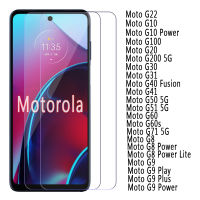 2-1Pcs กระจกหน้าจอสำหรับ Motorola Moto G22 G10 G100 G20 G200 G30 G31 G40 G41 G50 G51 G61 G60 G60S G71 G8 G9 Power Play ฟิล์ม-TIOH MALL