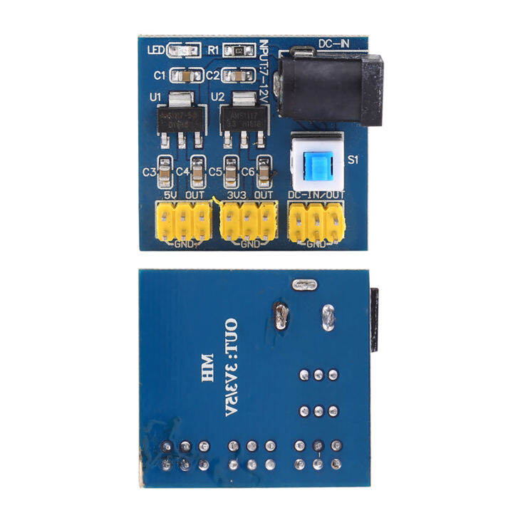 สินค้าพร้อมส่งตัวแปลงแรงดันไฟฟ้า-dc-dc-multi-output-step-down-power-supply-module-12v-to-3-3v-5v-12v-intl