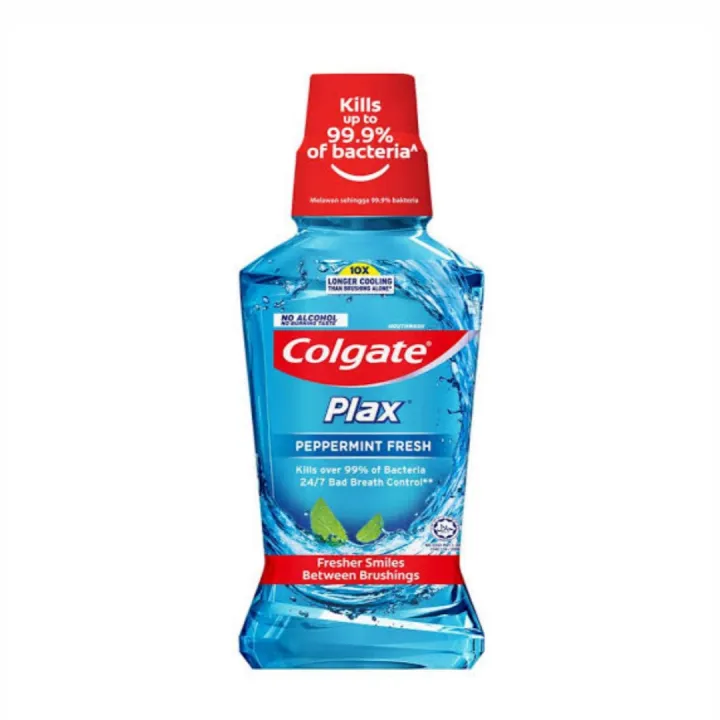COLGATE Mouthwash Plax Peppermint Fresh [250mL] Lazada Indonesia