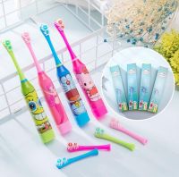 DDFHLPJ-Derivative Hugely Creative Portable Automatic Children Electric Toothbrush Cartoon Mini Toothbrush Kids