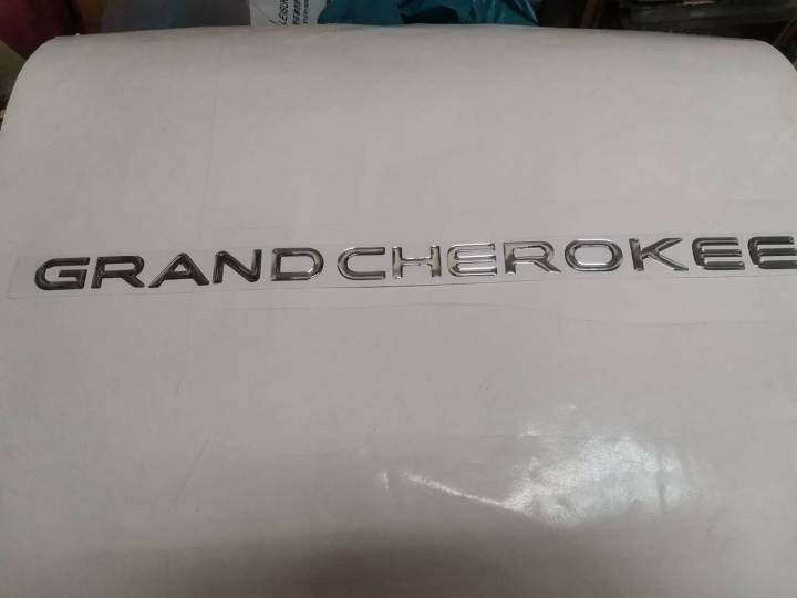 สติ๊กเกอร์ตัดคอมเทเรซิ่นนูน-คำว่า-grand-cherokee-สำหรับติดท้าย-jeep-cherokee-รถจี๊บ-แกรนด์เชอโรกี-ติดรถ-แต่งรถ-sticker