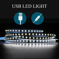 【CW】 5V LED Strip Light USB with Switch 1M 2M 3M 5M Bright Tape Room Decoration Waterproof for TV Backlight Ribbon