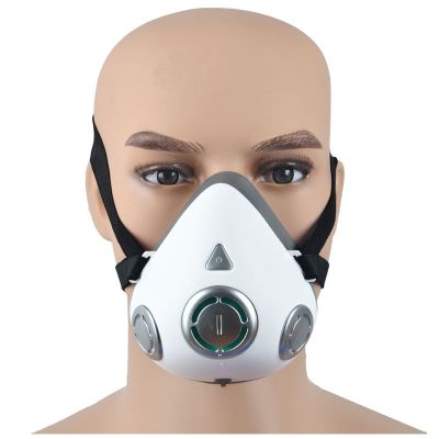 2023 New Headworn Charging Intelligent Mask Breathing Valve Electric Mask Face Fresh Air Fan Small Portable Air Purifier