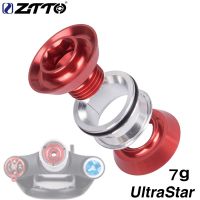 ZTTO Bicycle Parts Road Bike Fork Steerer UltraStar 7g Headset Nut Expansion Screw Expander Plug Compression 1 1/8"Tube Bumper Stickers Decals  Magnet