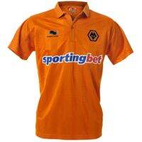 ❡ Unpopular football B record Premier League Wolves early out-of-print short-sleeved jersey football uniform player models quick-drying fabric POLO