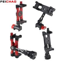 New Phone Holder NATO Rail Clamp 360 Swivel Cold Shoe 1/4" Mount Vertical Clip for Smartphone Vlog RS2 RSC2 RS3 PRO Mini Gimbals Selfie Sticks