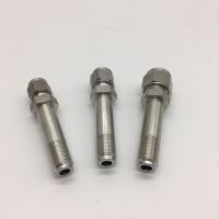 Male connector stainless 316 ข้อต่อสแตนเลส NGV เมล์ HINO ตาไก่2ชั้น ขนาด 6mm 8mm และ 3/8